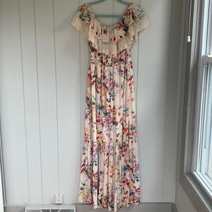 Floral long dress